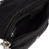 DEPECHE Hair-on skind clutch Clutch 095 Jet Black