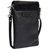 DEPECHE Trendy cow mobiltaske Mobilebag 095 Jet Black