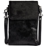 DEPECHE Trendy cow mobiltaske Mobilebag 095 Jet Black