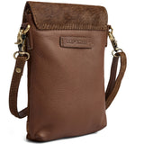 DEPECHE Trendy cow mobiltaske Mobilebag 184 Walnut