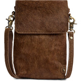 DEPECHE Trendy cow mobiltaske Mobilebag 184 Walnut
