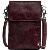 DEPECHE Trendy cow mobiltaske Mobilebag 305 Ox Blood