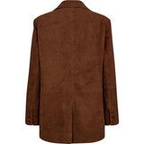 Depeche leather wear Zenia ruskindsblazer Blazer 014 Cognac