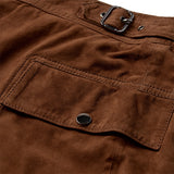 Depeche leather wear Zenia ruskindsnederdel Skirts 014 Cognac