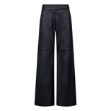 Depeche leather wear Zeli bootcut skindbukser Pants 031 Ocean