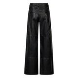 Depeche leather wear Zeli bootcut skindbukser Pants 099 Black
