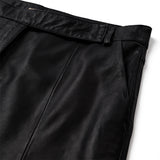 Depeche leather wear Zeli bootcut skindbukser Pants 099 Black