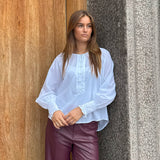 Depeche Clothing Zoel bluse Blouse 001 White