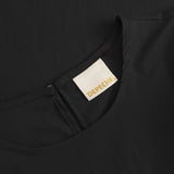Abi bluse med pufærmer / 100210 - Black - DEPECHE