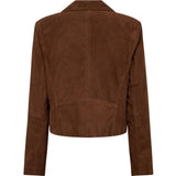 Abigail ruskindsjakke / 51322 - Choco - DEPECHE