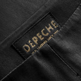 Depeche leather wear Alizza 7/8 skindbuks Pants 099 Black