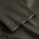 Depeche leather wear Amelia chino skindbuks i 7/8 dels længde Pants 038 Dusty taupe
