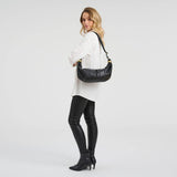 Athens crossover i blødt lammeskind / 16964 - Black - DEPECHE