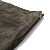 Ava 7/8 ruskindsbukser / 51340 - Khaki - DEPECHE