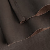 Depeche leather wear Ava RW flare 7/8 længde skindbuks i strækbar kvalitet Pants 008 Chocolate