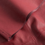 Depeche leather wear Ava RW flare 7/8 længde skindbuks i strækbar kvalitet Pants 243 Racing Red