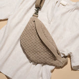Berlin flettet bumbag / 17310 - Sand - DEPECHE