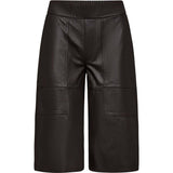 Bermuda shorts i skind (HW) / 51174 - Chocolate - DEPECHE