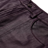 Depeche leather wear Boa HW bermuda shorts Shorts 321 Plum