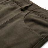 Depeche leather wear Boa ruskindsbukser Pants 054 Khaki