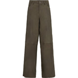 Depeche leather wear Boa ruskindsbukser Pants 054 Khaki