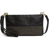 Bucharest clutch i lammeskind / 16974 - Black - DEPECHE