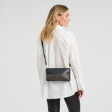 Bucharest clutch i lammeskind / 16974 - Black - DEPECHE