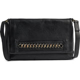 Clutch med kæde detalje / 16676 - Black - DEPECHE