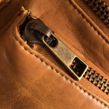 DEPECHE Cool crossbody taske i kvalitetslæder Crossover 014 Cognac