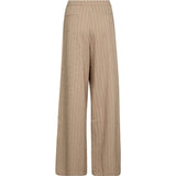 Depeche Clothing Dolia HW bukser fuld længde Pants 287 Cream Pin Stripe