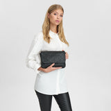 DEPECHE Elegant crossover Clutch 099 Black