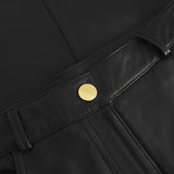 Elegant underknee Evi pencil lædernederdel / 51088 - DEPECHE