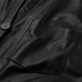 Depeche leather wear Eliza lang skindvest Vest 099 Black