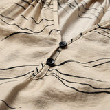 Evy maxi kjole / 100264 - Cream Graphic - DEPECHE