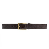 DEPECHE Fashion Favourites croco bælte i skind Belt 265 Brown Croco