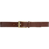 DEPECHE Fashion Favourites croco bælte i skind Belt 326 Cognac Croco