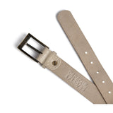 DEPECHE Fashion Favourites croco bælte i skind Belt 325 Sand Croco
