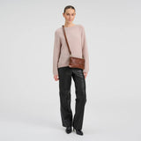 DEPECHE Fashion Favourites croco clutch i skind Clutch 326 Cognac Croco