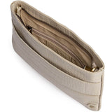 DEPECHE Fashion Favourites croco clutch i skind Clutch 325 Sand Croco