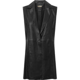 Feminine Koko skindvest i blød og lækker kvalitet / 51100 - Black - DEPECHE