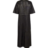 Fia skindkjole / 51354 - Black - DEPECHE