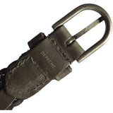 DEPECHE Flettet bælte Belt 049 Army Green
