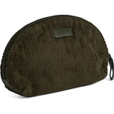 Fløjl makeup taske / 16710 - Army Green - DEPECHE