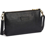 DEPECHE Golden Chic clutch i kalveskind Clutch 099 Black