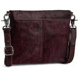 Hair - on skind clutch / 16798 - Ox Blood - DEPECHE