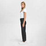 HW Regular fitting Boa læderbukser / 51142 - Black - DEPECHE