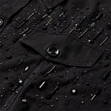 Janet jakke med smukke detaljer / 100280 - Black - DEPECHE