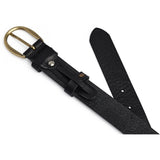 Jeans Belt / 16760 - Black/Brass - DEPECHE