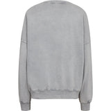 Jill sweatshirt i loose fit / 100392 - Light Grey Washed - DEPECHE