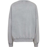 Jill sweatshirt i loose fit / 100392 - Light Grey Washed - DEPECHE